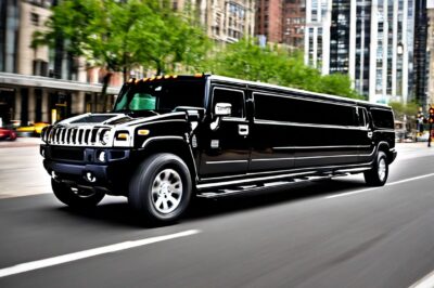 Hummer H2 Black Limo