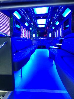 Ford F 750 Party Bus Interior1