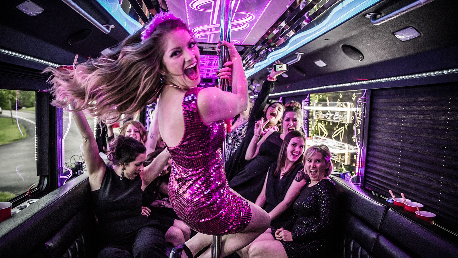 Prom Party Bus